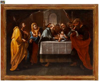 L'IVCR+i finalitza la restauració d'una pintura religiosa del segle XVII pertanyent a l'Institut de Secundària Lluís Vives de València